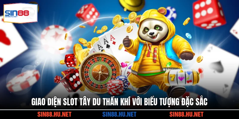 Giao diện slot Tây Du Thần Khí với biểu tượng đặc sắc