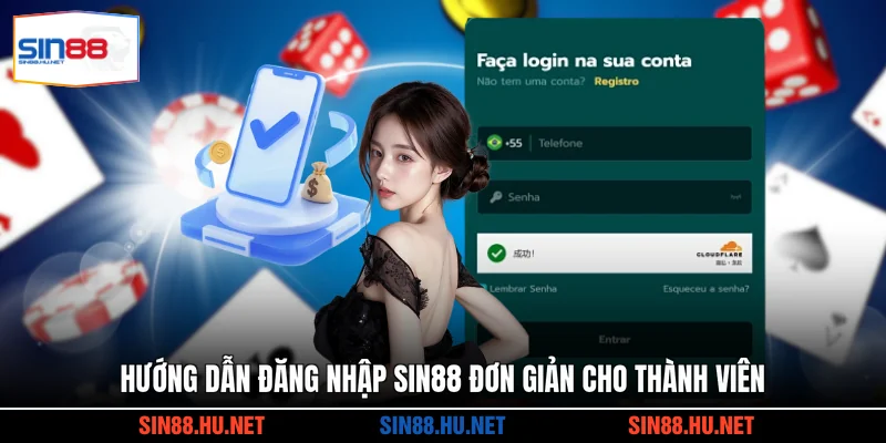Hướng dẫn đăng nhập SIN88 đơn giản cho thành viên